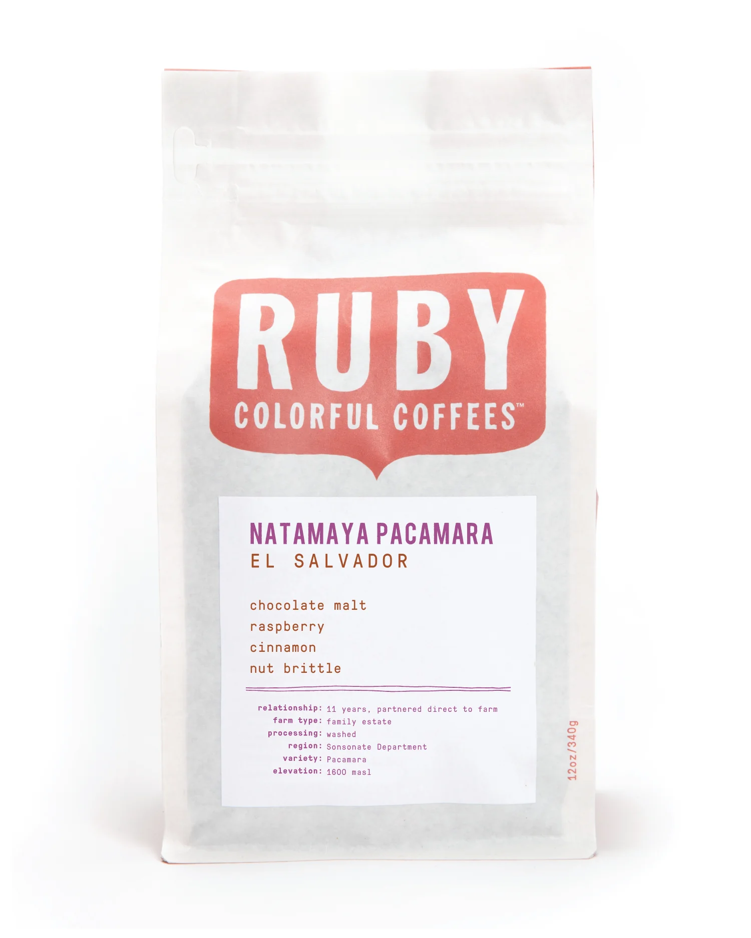 El Salvador Natamaya Pacamara Washed