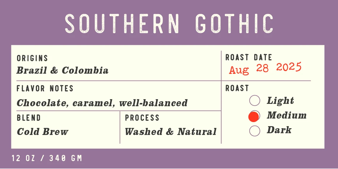 Southern Gothic | Cold Brew Blend - Image 3